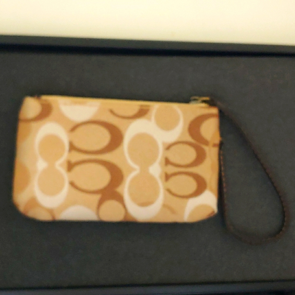 COACH wristlet